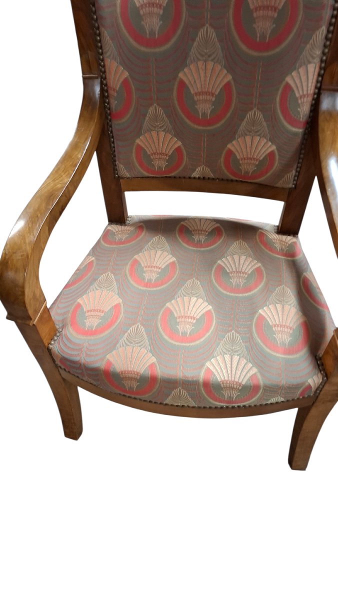Pair Of Restoration Armchairs-photo-2