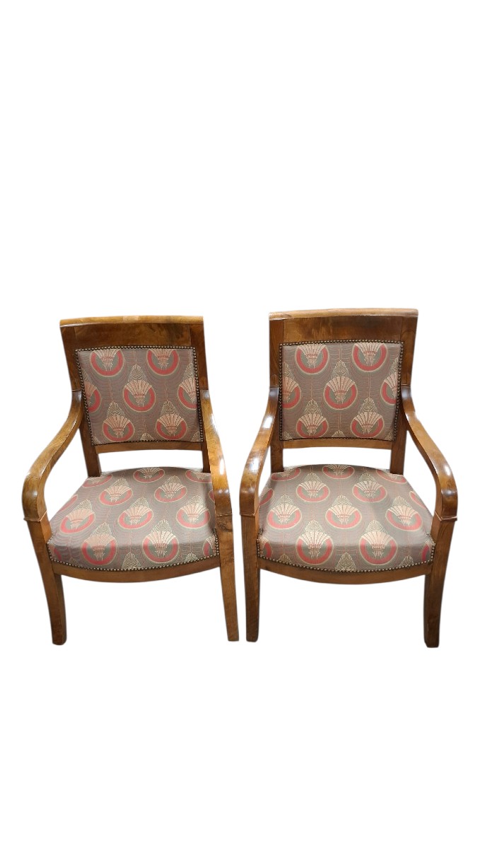 Pair Of Restoration Armchairs