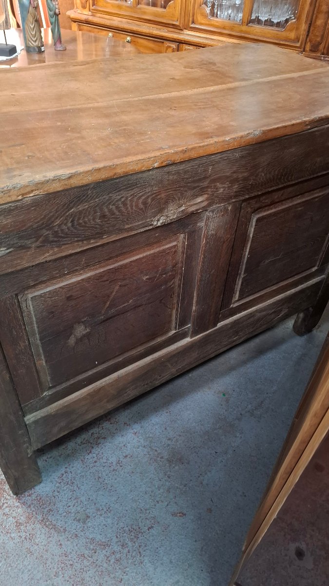 18th-century Walnut Chest Of Drawers-photo-1