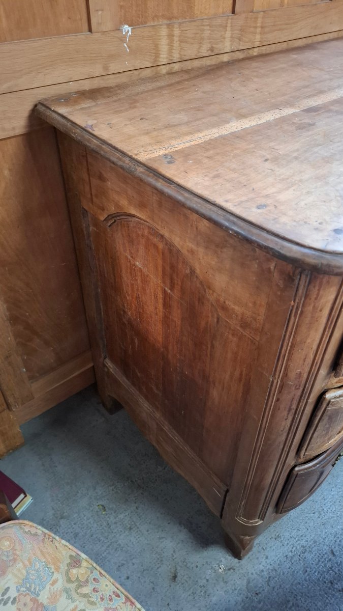 18th-century Walnut Chest Of Drawers-photo-2