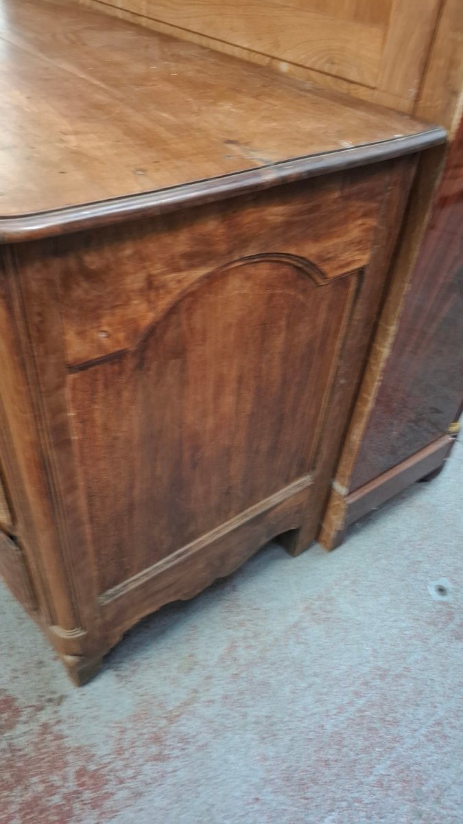 18th-century Walnut Chest Of Drawers-photo-3