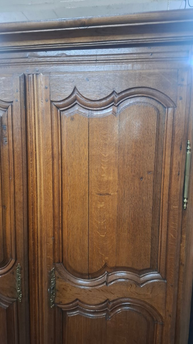Armoire en chêne massif -photo-2