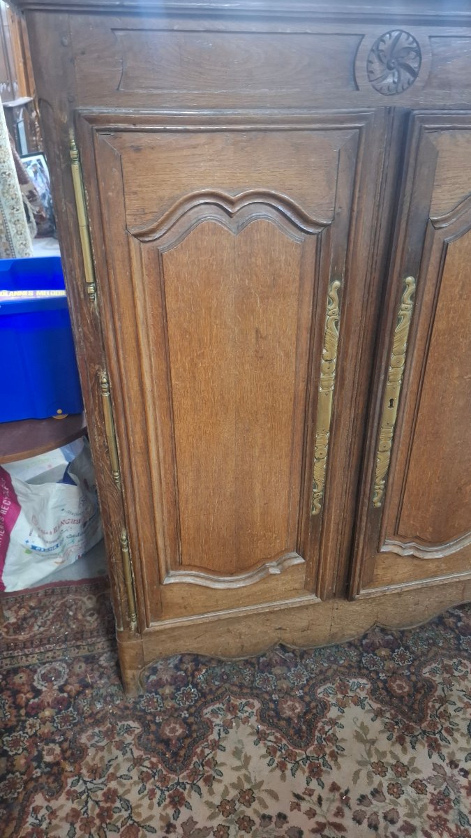 Small Oak Sideboard -photo-3