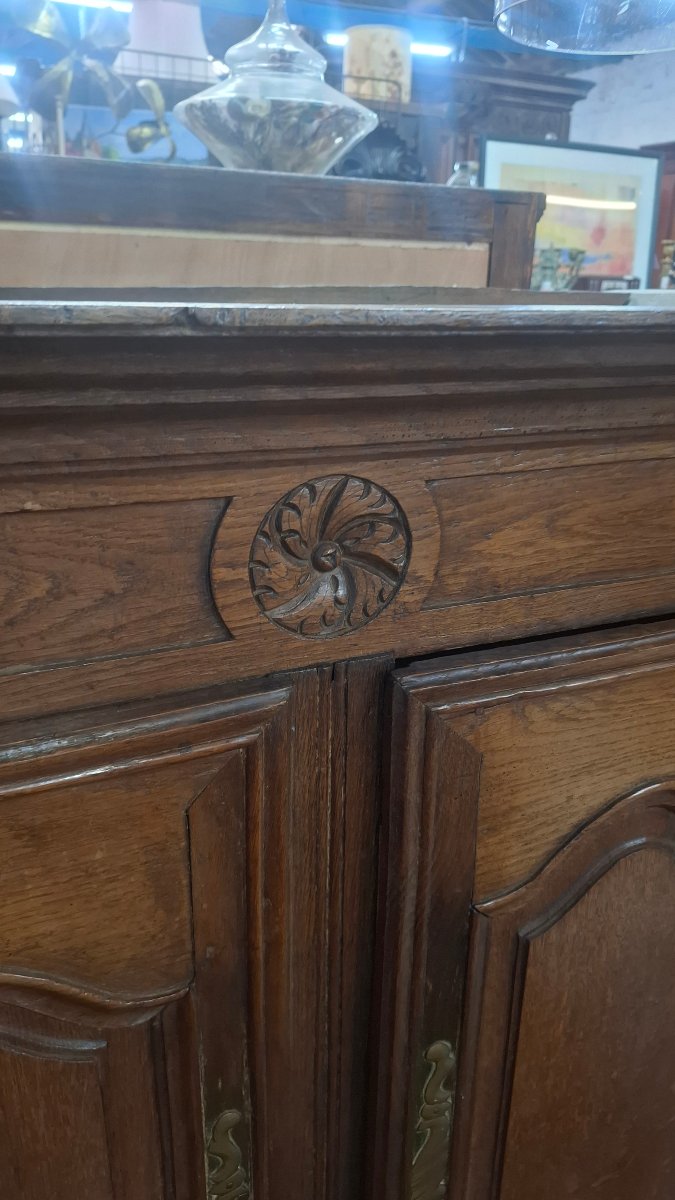 Small Oak Sideboard -photo-1