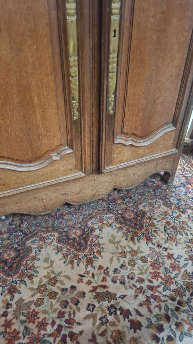 Small Oak Sideboard -photo-2