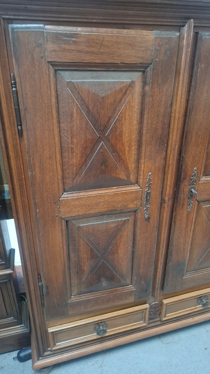 Petite armoire Louis XIII-photo-2
