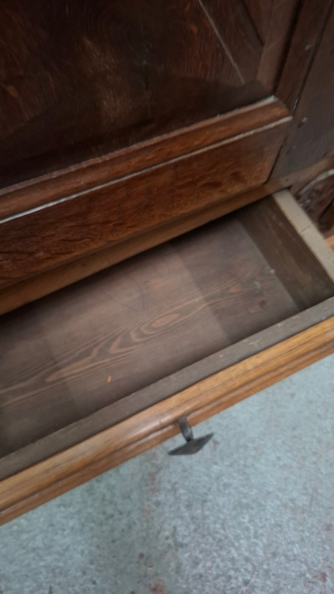 Petite armoire Louis XIII-photo-4