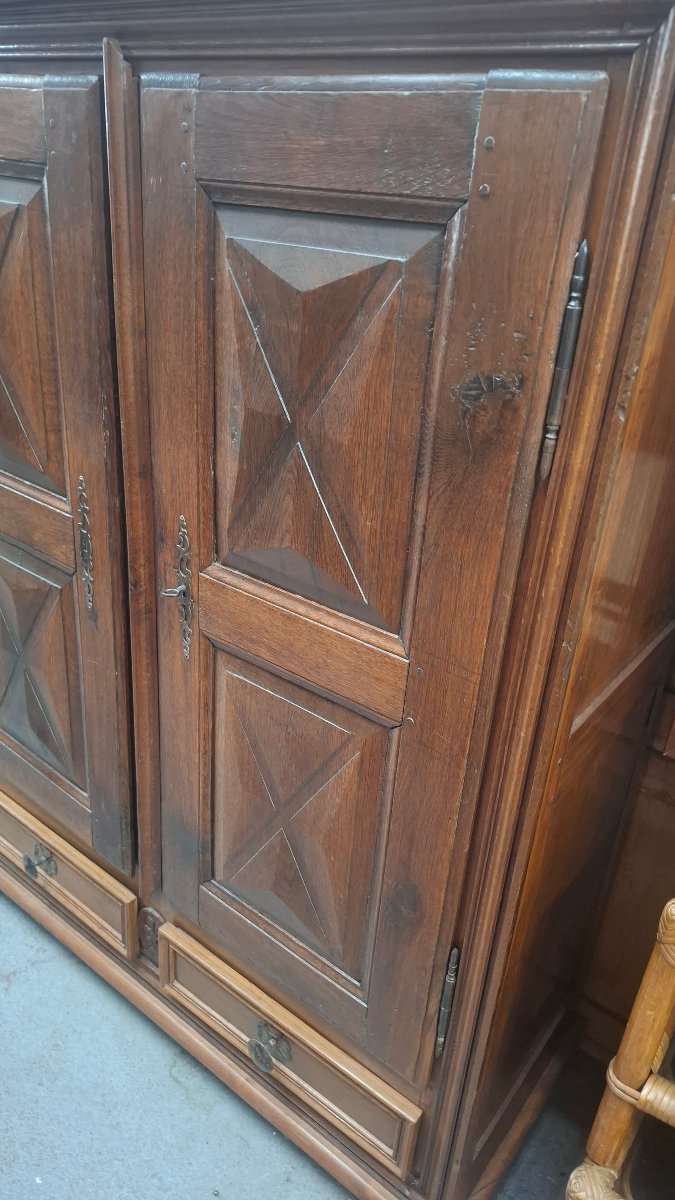 Petite armoire Louis XIII-photo-5