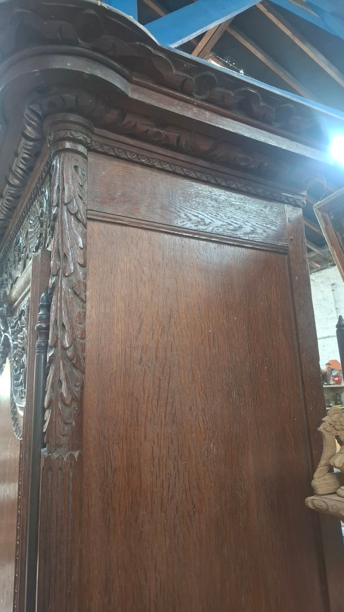 Chambre normande en chêne -photo-2