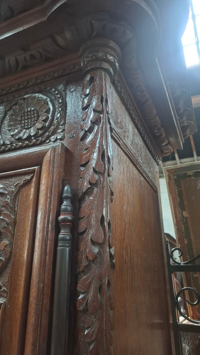 Chambre normande en chêne -photo-7