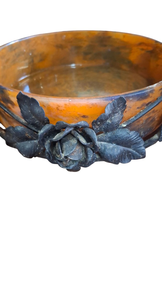 Coupe en pâte de verre -photo-4