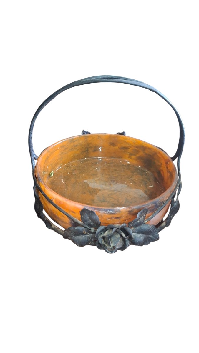 Coupe en pâte de verre 