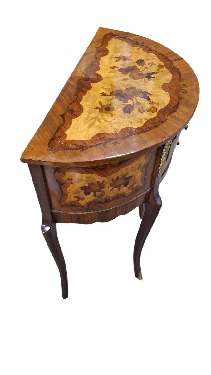 Pair Of Louis XV-style Nightstands -photo-2