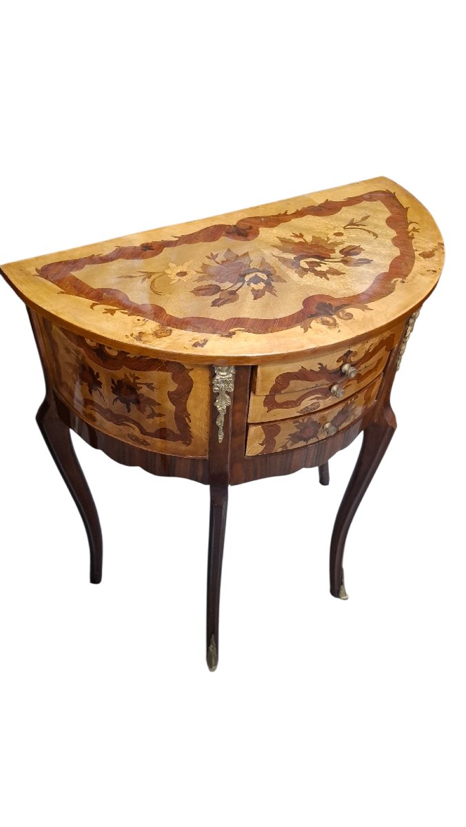 Pair Of Louis XV-style Nightstands -photo-3