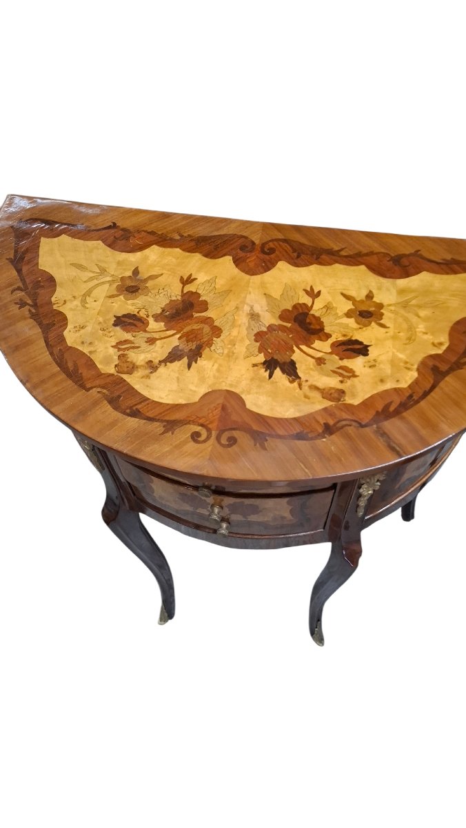 Pair Of Louis XV-style Nightstands -photo-5