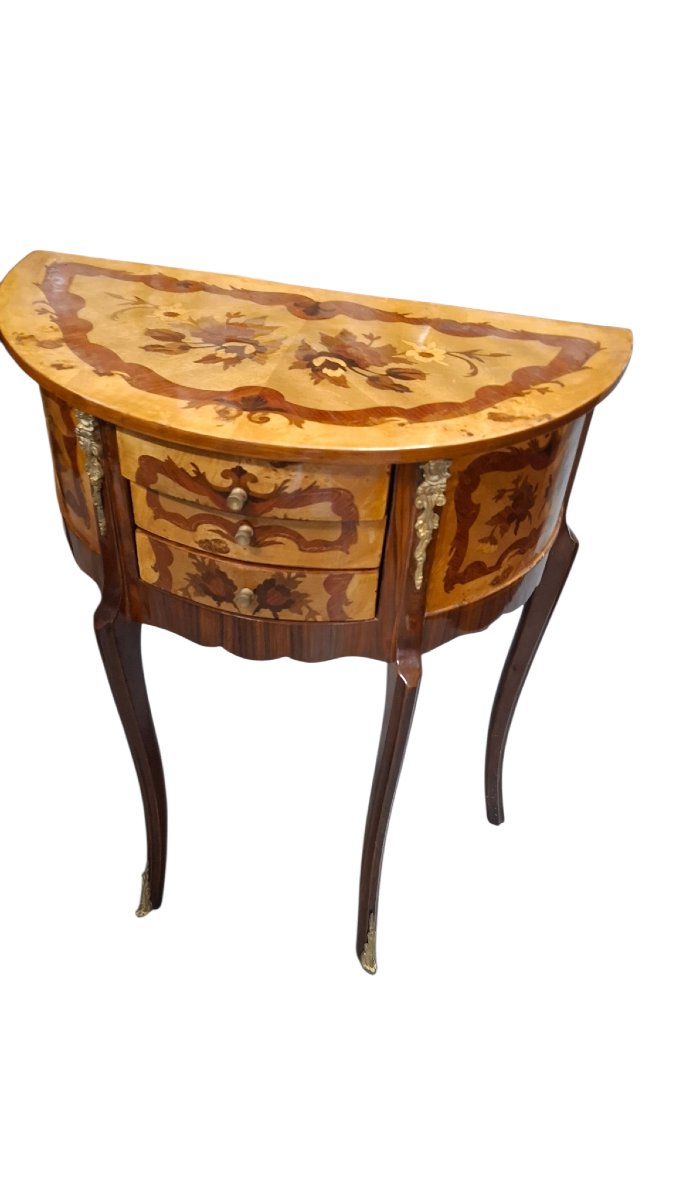 Pair Of Louis XV-style Nightstands -photo-6
