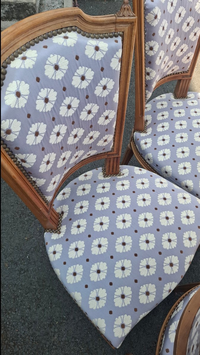 6 chaises de style Louis XVI -photo-2