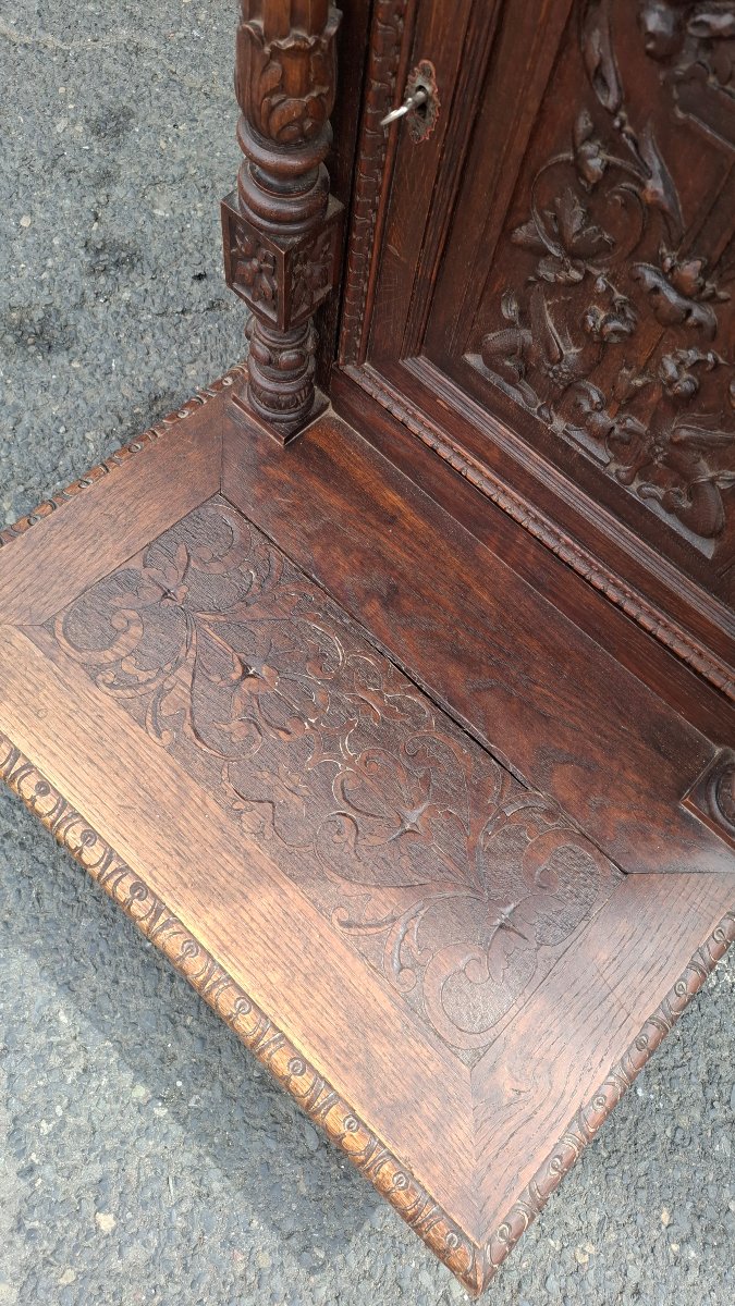 Prie dieu en chene-photo-5