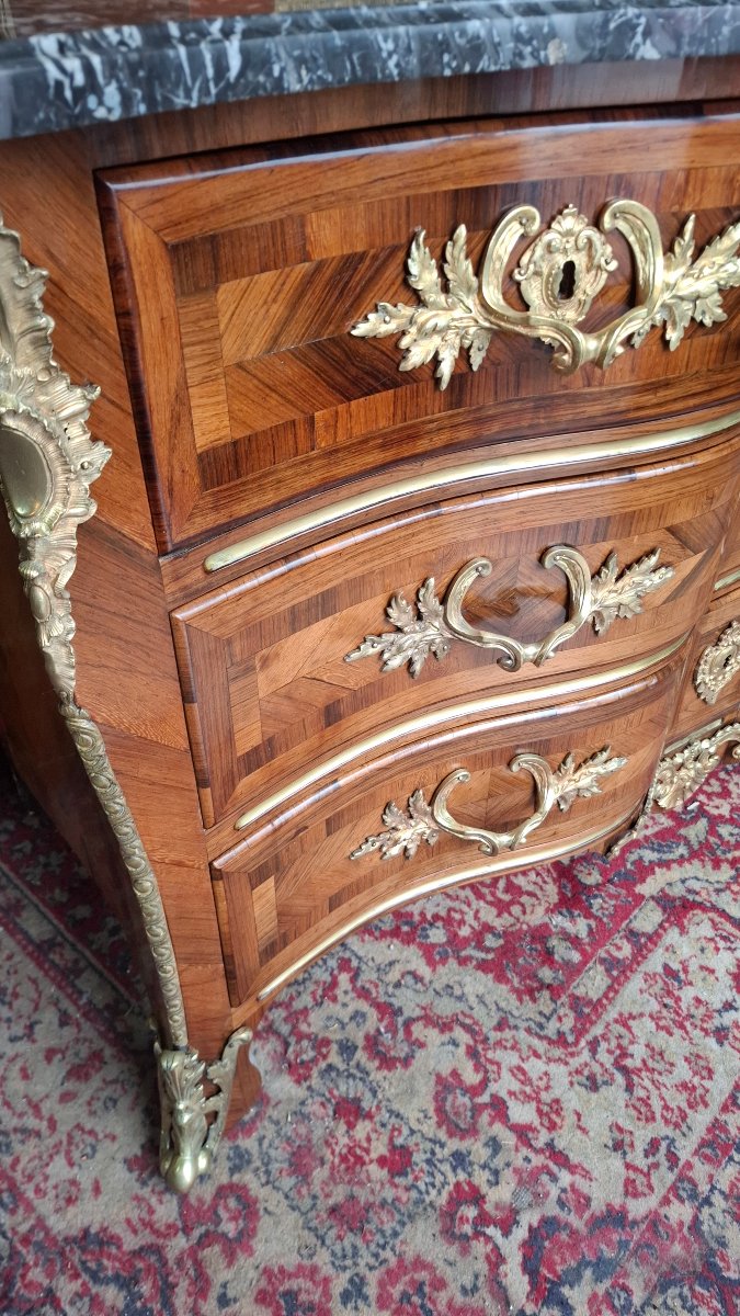 Commode d époque Louis XV-photo-2
