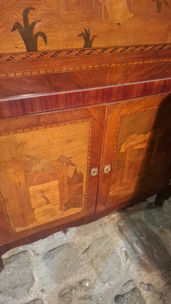 Secretaire de style Louis xv -photo-2