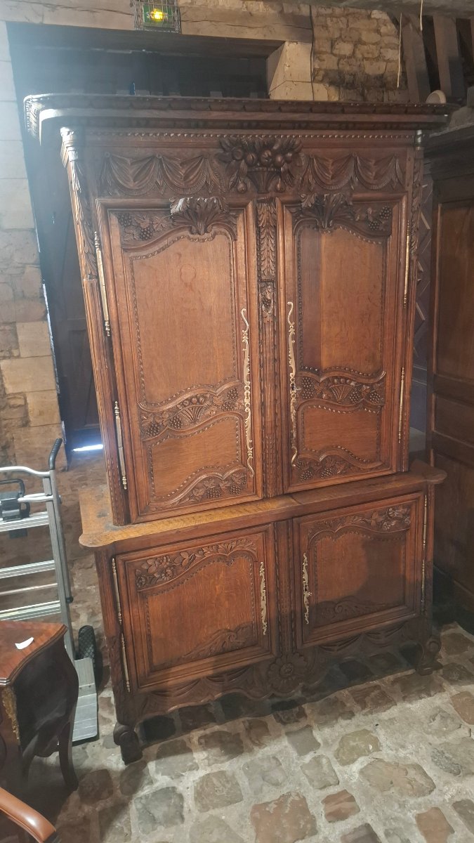Buffet deux corps normand -photo-7
