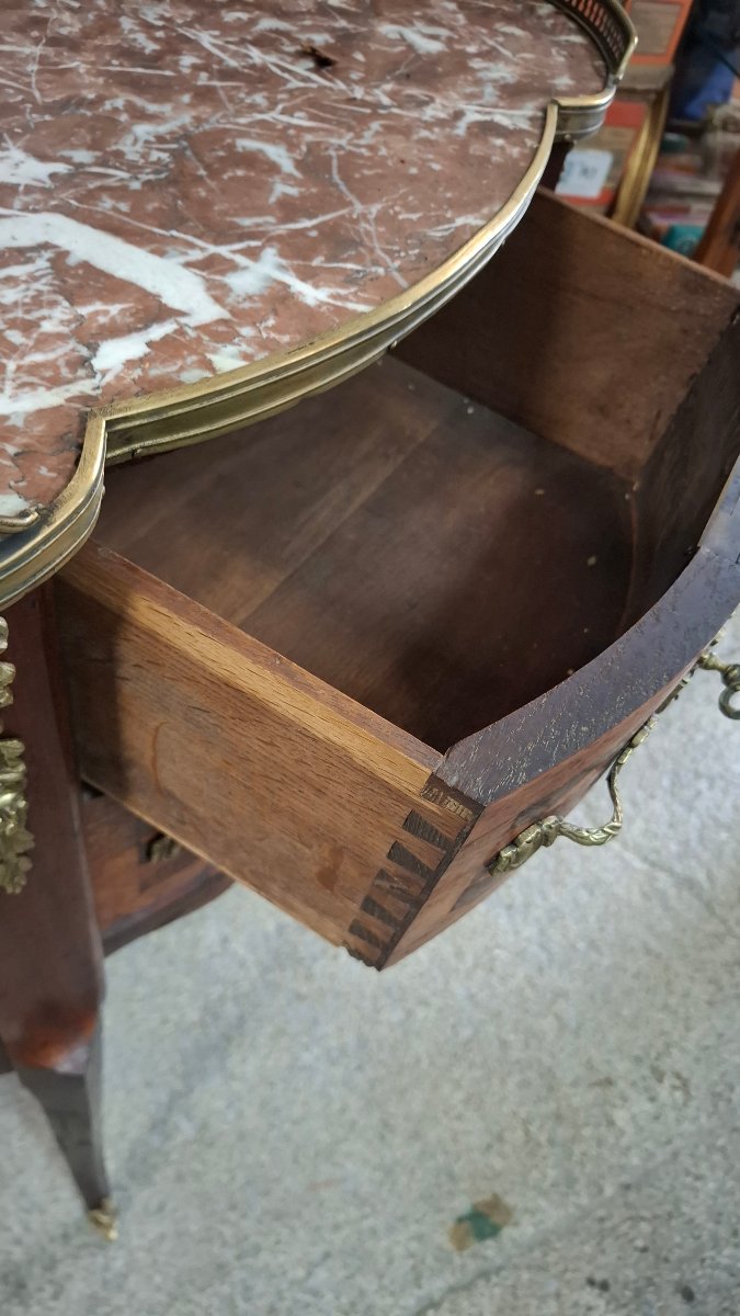 Petite commode en marqueterie -photo-1