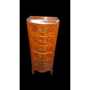 Marquetry Chest Of Drawers