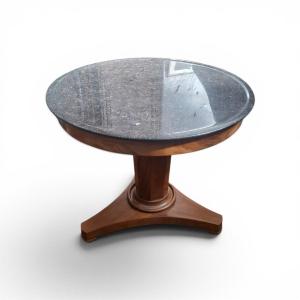 Empire-style Mahogany Side Table