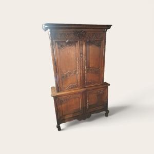 Buffet deux corps normand