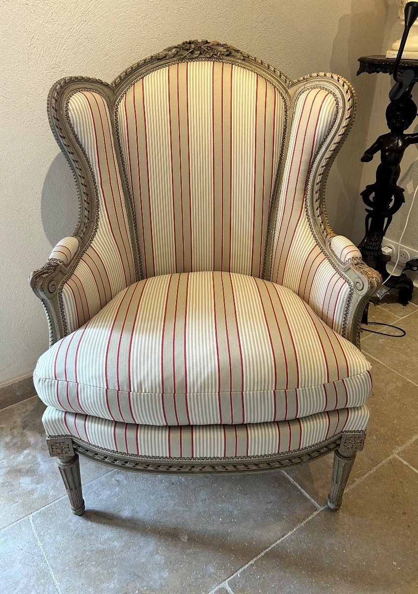 Bergère Louis XVI D’époque Napoléon III 