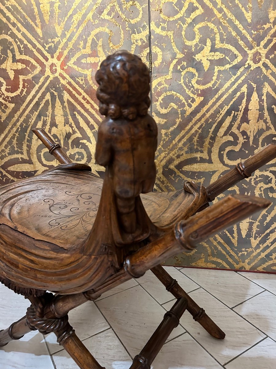 Stool, Sculpture By Valentino Besarel-photo-5