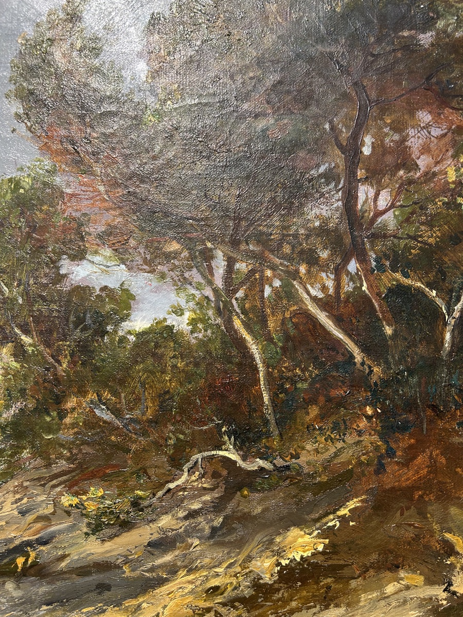 A Very Large Painting By Raphaël Ponson-photo-8