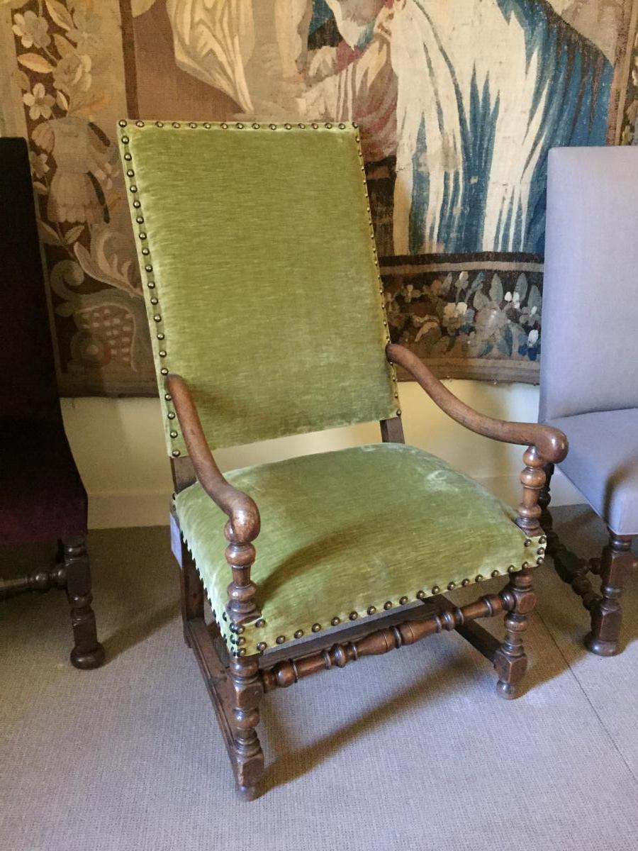 Fauteuil Louis XIII