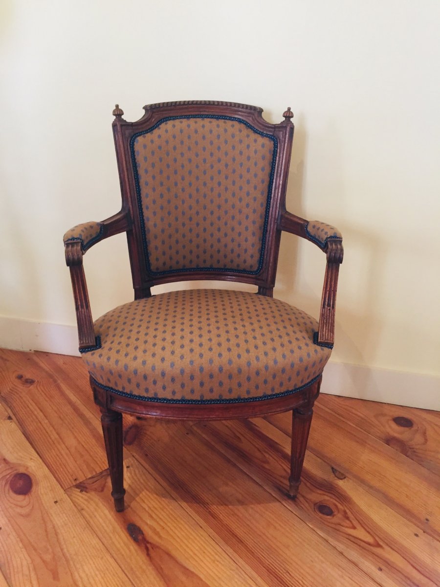 Fauteuil D’époque Louis XVI 