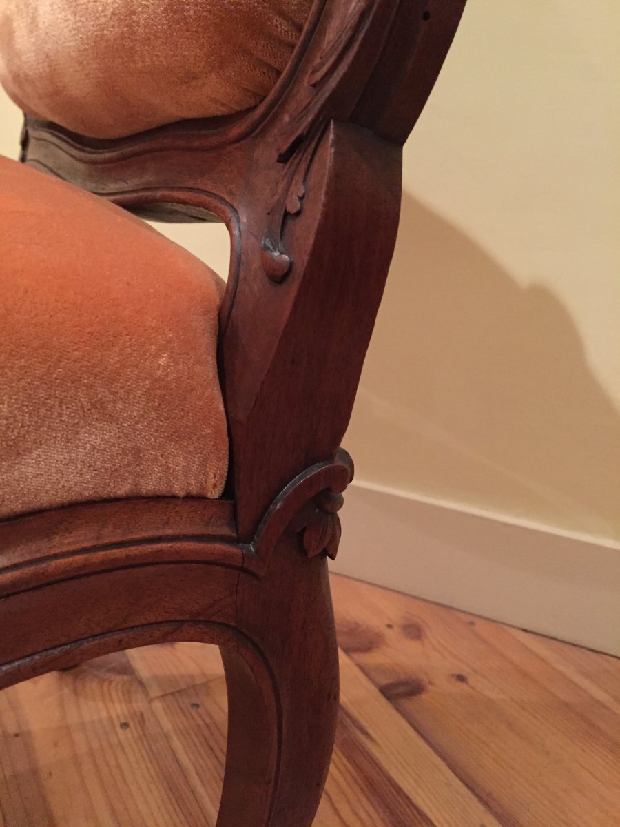 Louis XV Style Frame Chair-photo-4