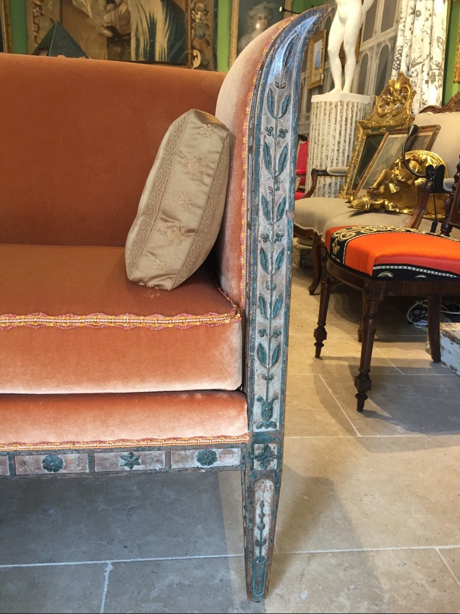 Banquette D’époque Consulat Dite « pommier »-photo-3