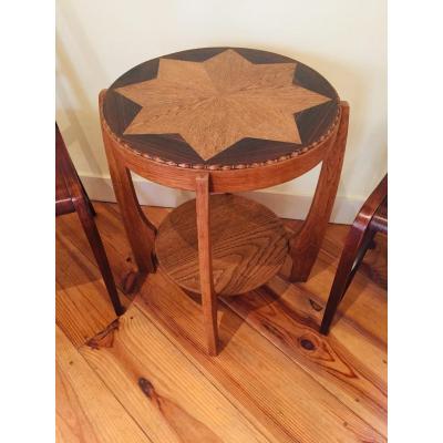 Art Deco Pedestal Table