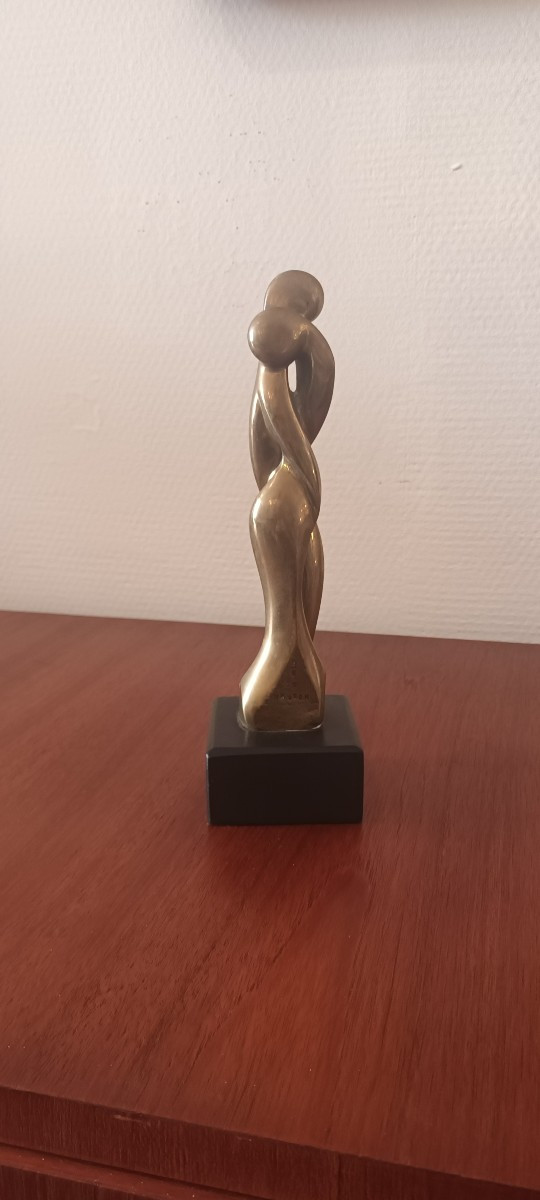 Bronze XX ème Signé Roland Masson -photo-1