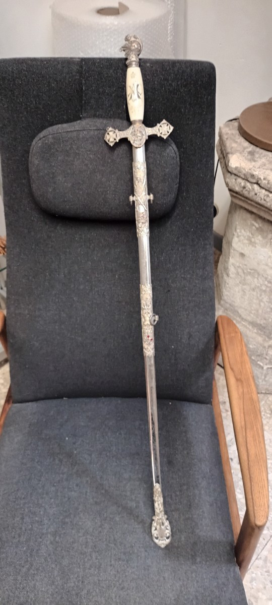 19th Century American Masonic Sword -photo-2