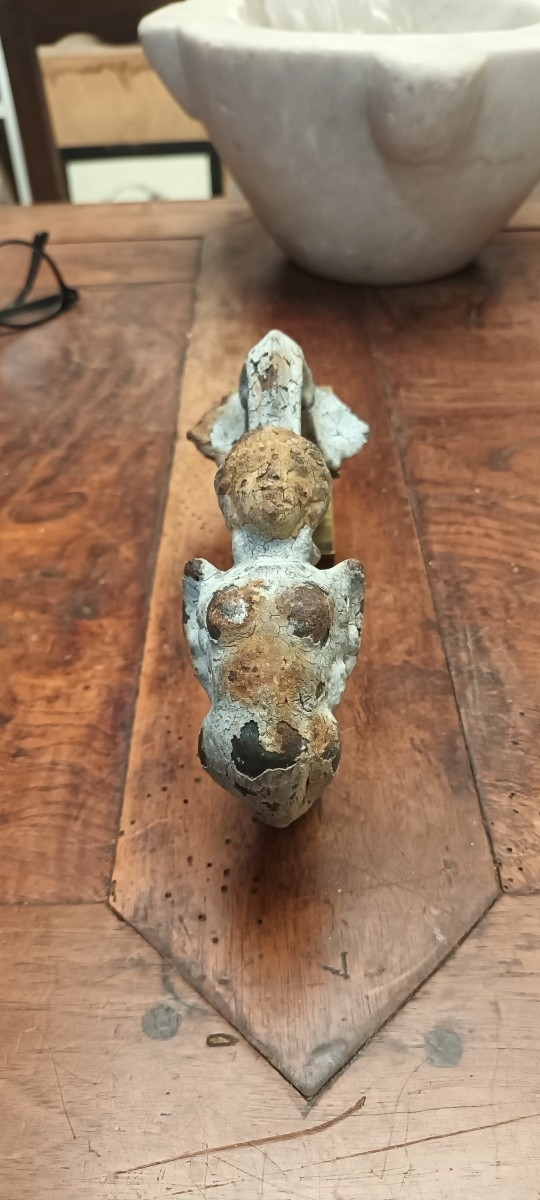Rare Knocker Representing A Woman, Stryges-photo-2