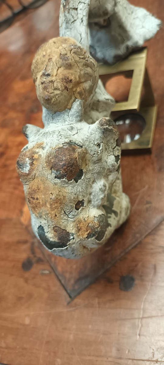Rare Knocker Representing A Woman, Stryges-photo-4