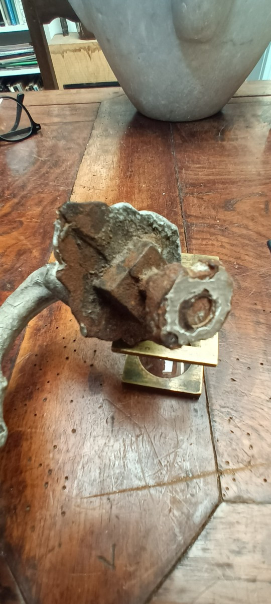 Rare Knocker Representing A Woman, Stryges-photo-3