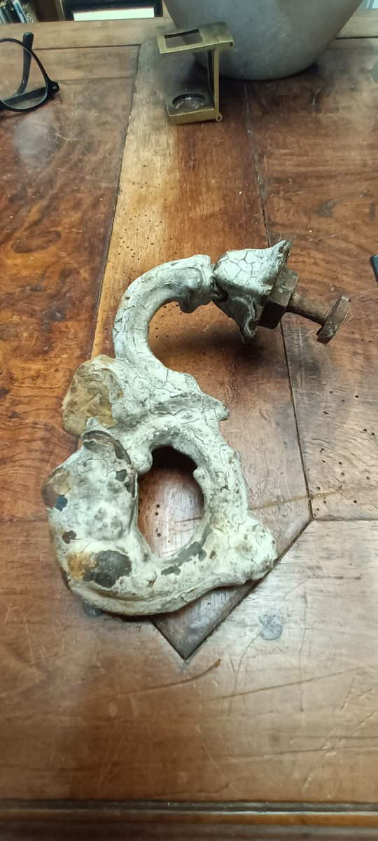 Rare Knocker Representing A Woman, Stryges-photo-4