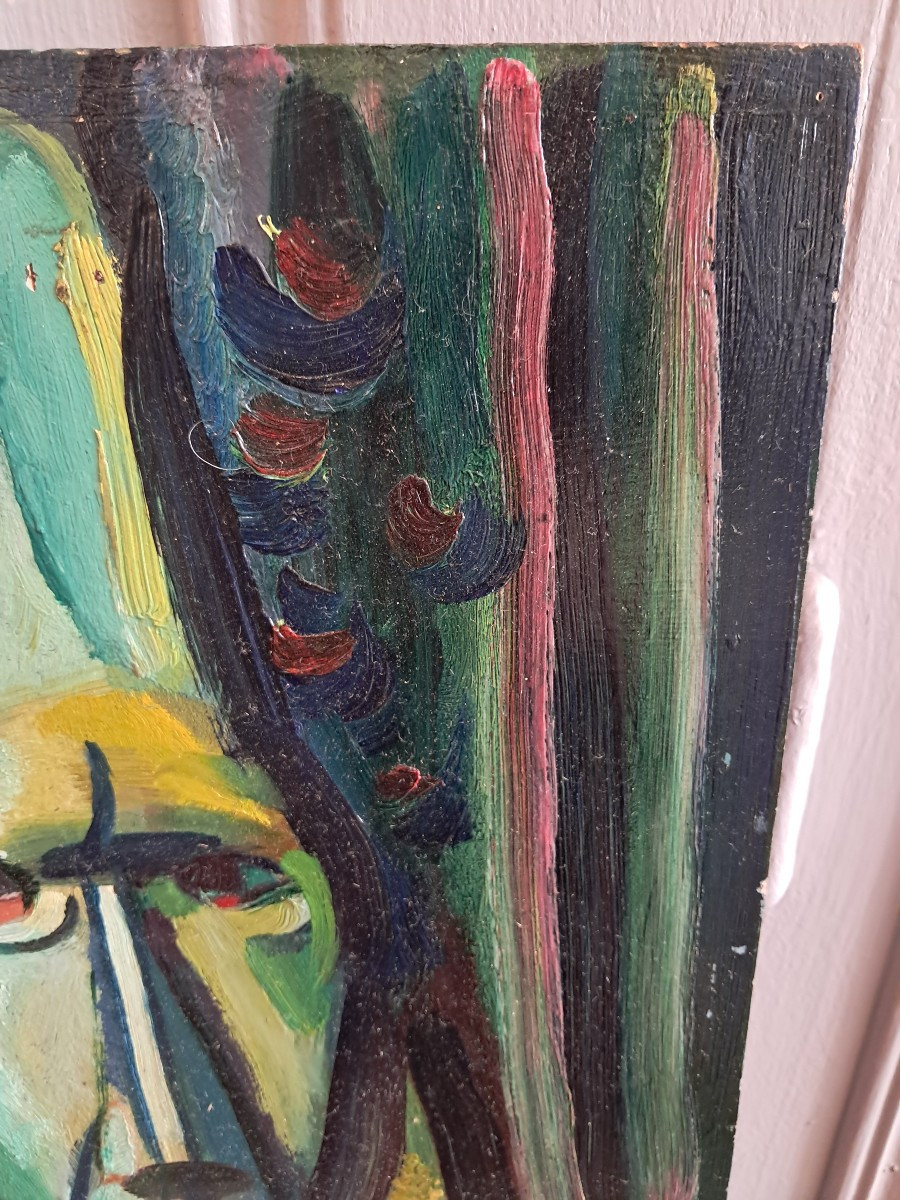 Tableau cubiste par emile tudeau-photo-4