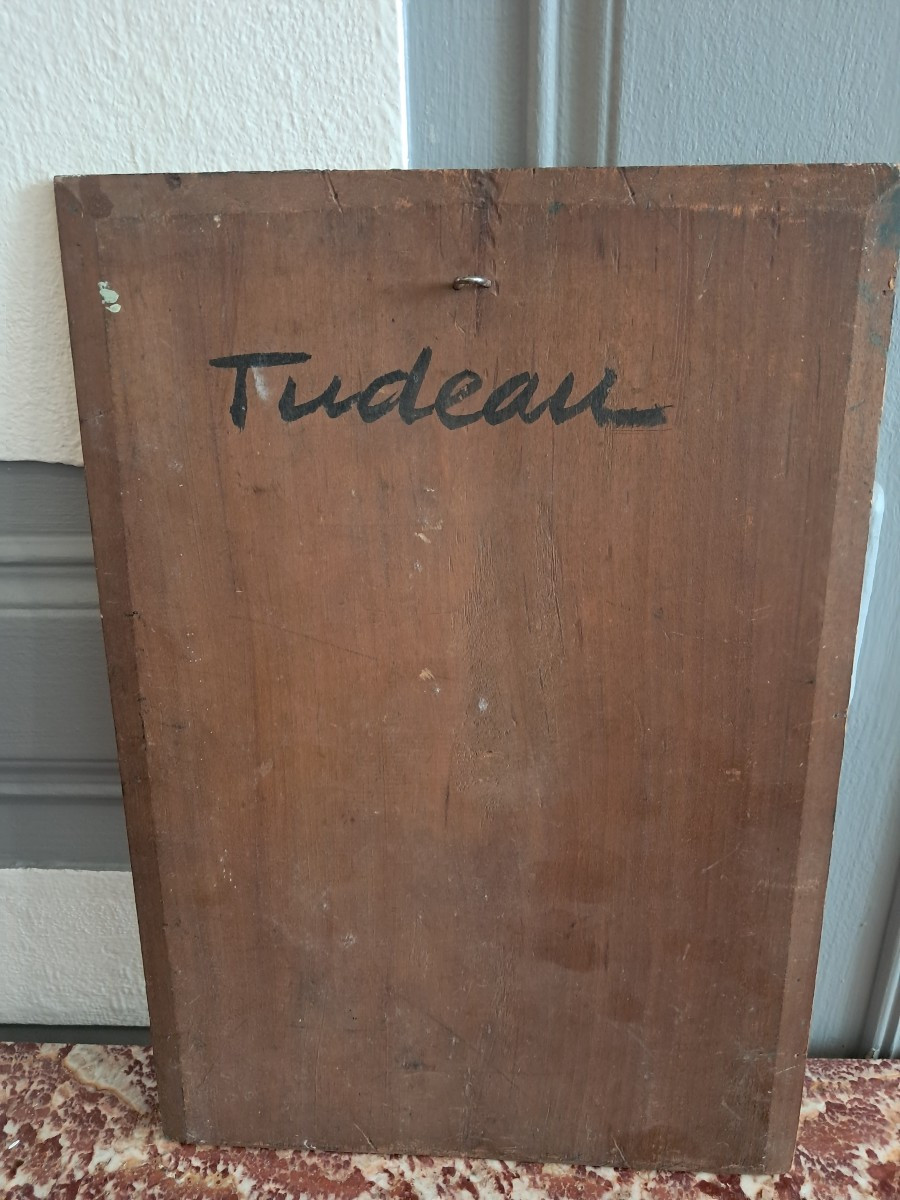 Tableau cubiste par emile tudeau-photo-1