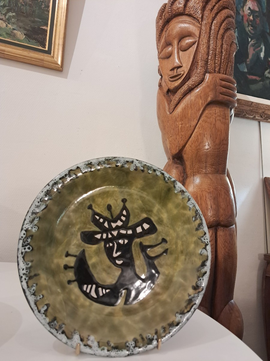 Plate By Jean Lurcat Sant Vicens -photo-2