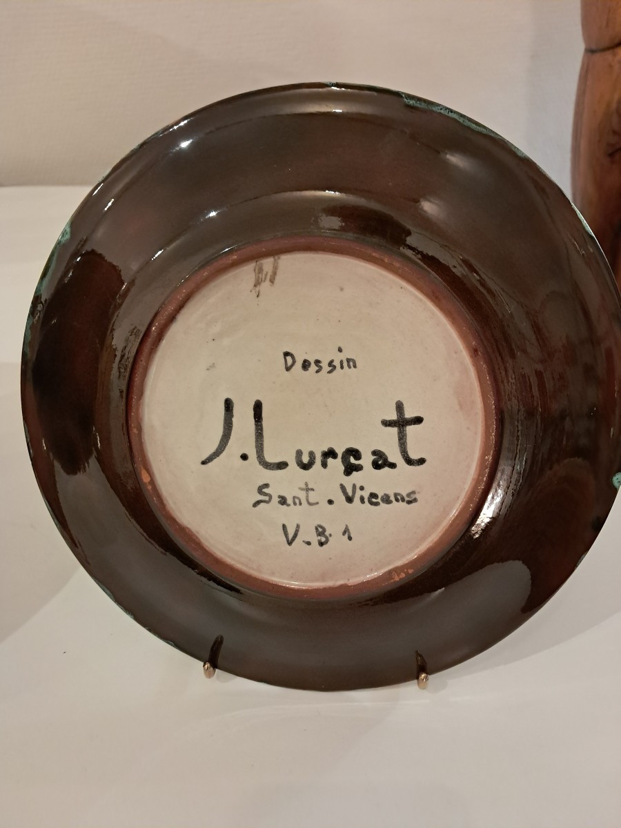 Plate By Jean Lurcat Sant Vicens -photo-4