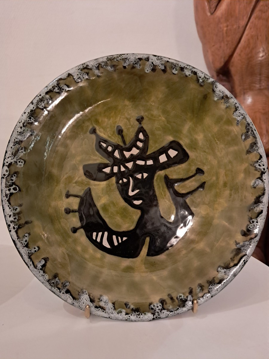 Plate By Jean Lurcat Sant Vicens 