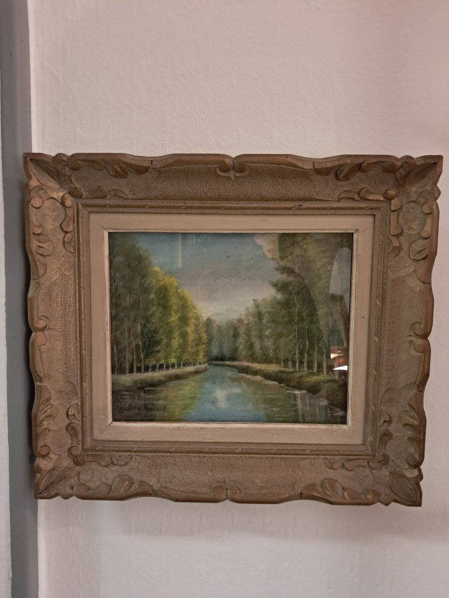 Pastel du marais  poitevin ,magné ,Billy brossard
