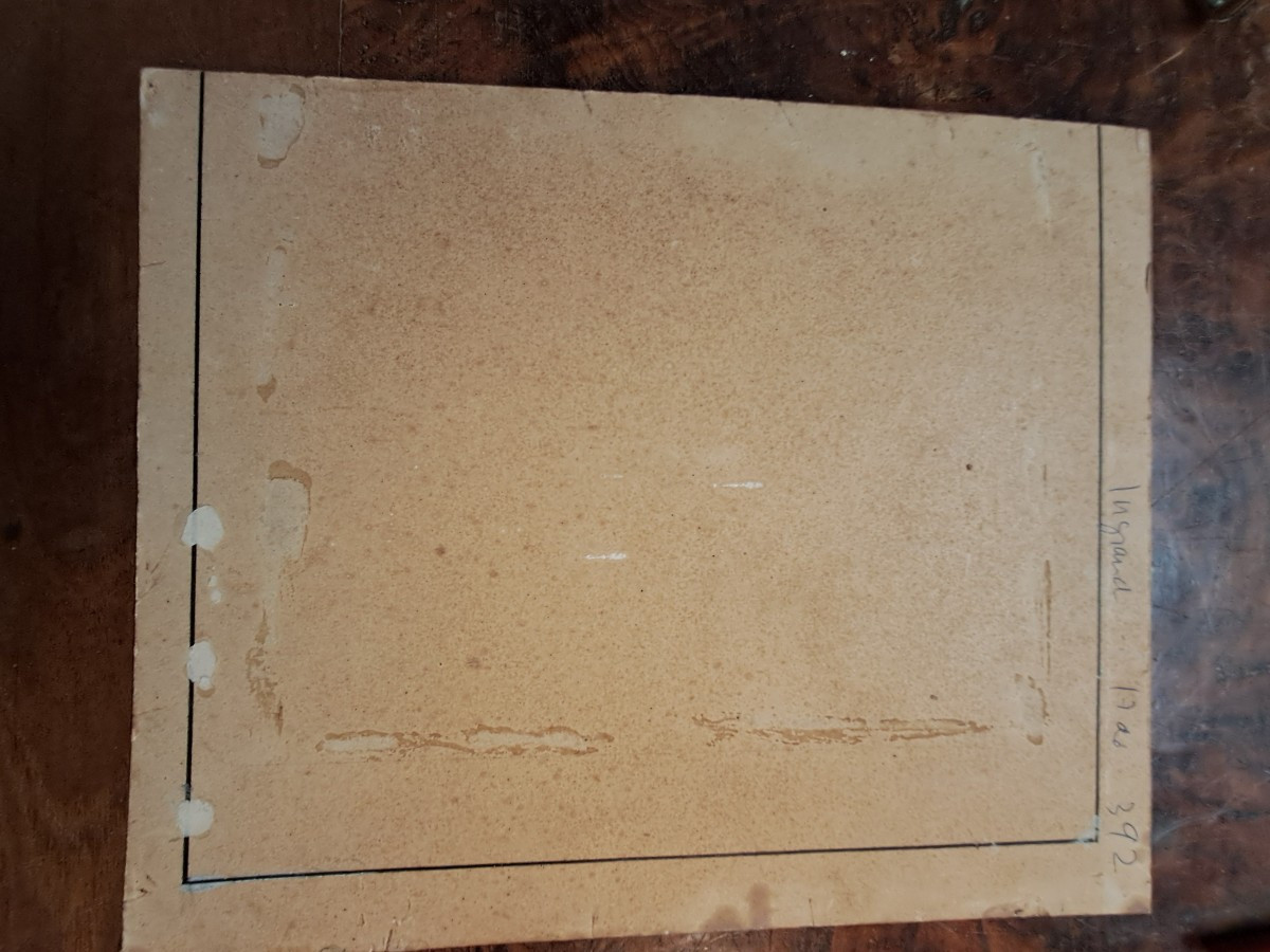 Oil On Cardboard, Which Of Seine Paris Ristat 43-photo-4